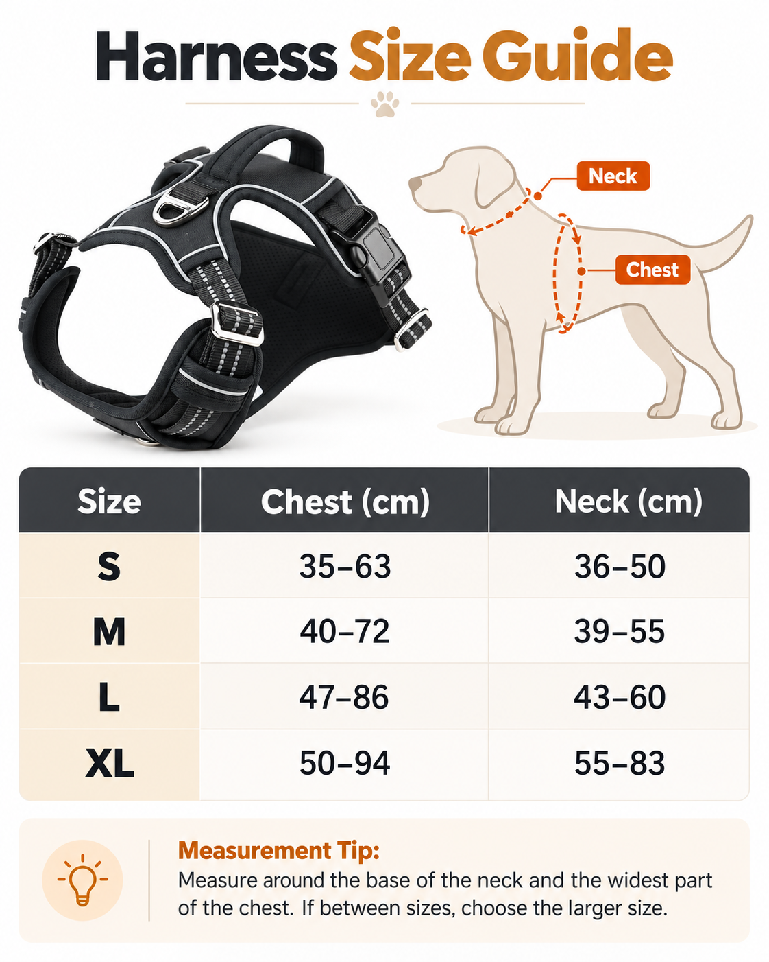 Premium Dog Harness Vest