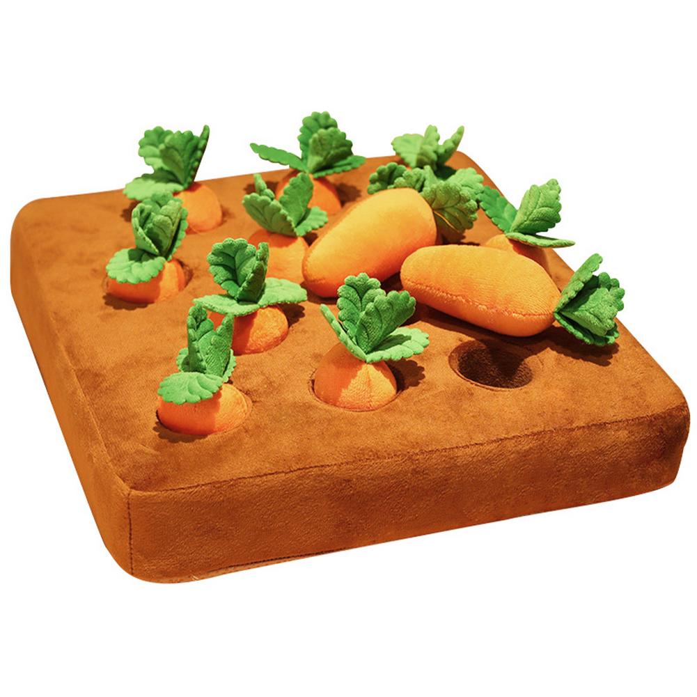 Carrot Field Pet Plushie Toy
