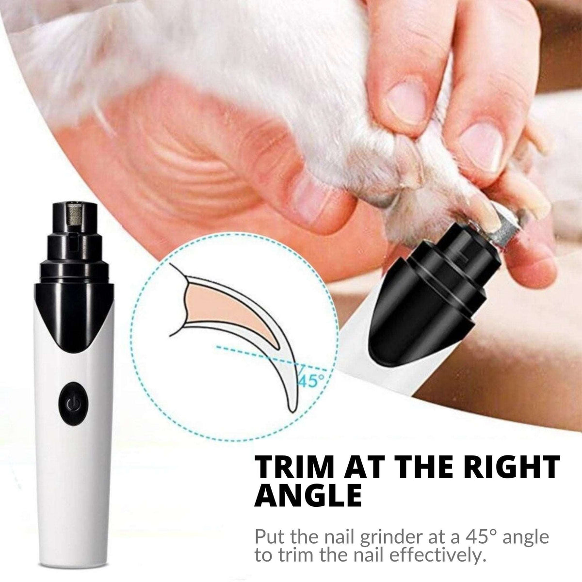 Portable Dog Nail Grinder - Waggy Tails